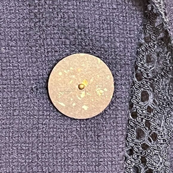 Chloé Women's Lace Detail Jacket & Dress Set Navy Blue 100%‎ Wool Size 42 - Picture 5 of 12